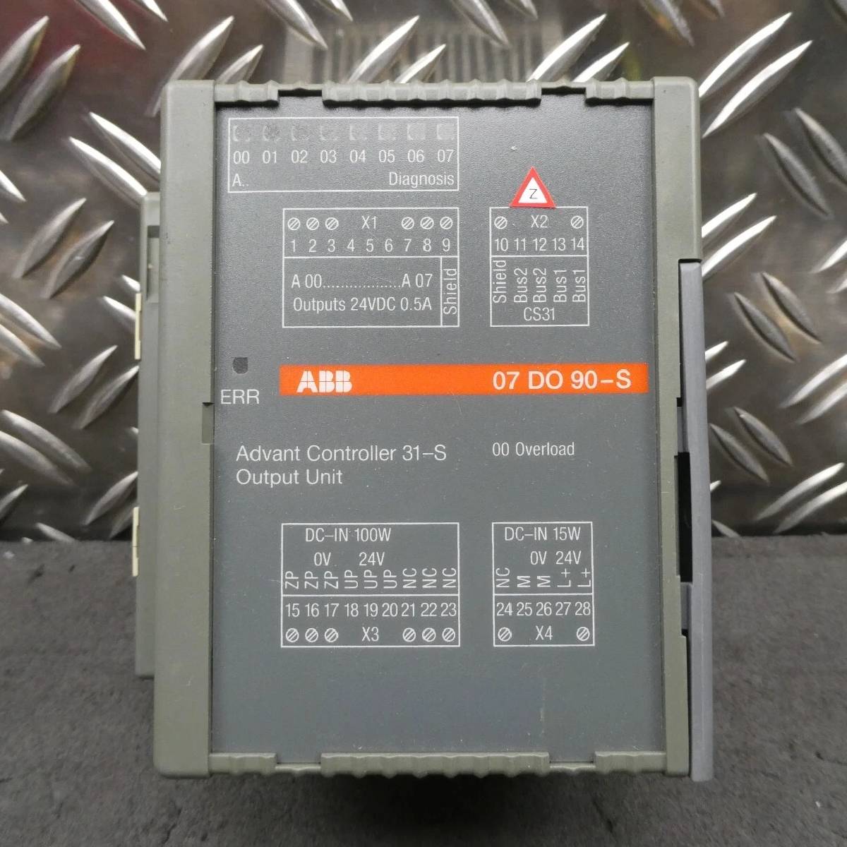 ABB 07 DO 90-S GJR5 2508 00 R202 AC31-S Safety Binary Output Module