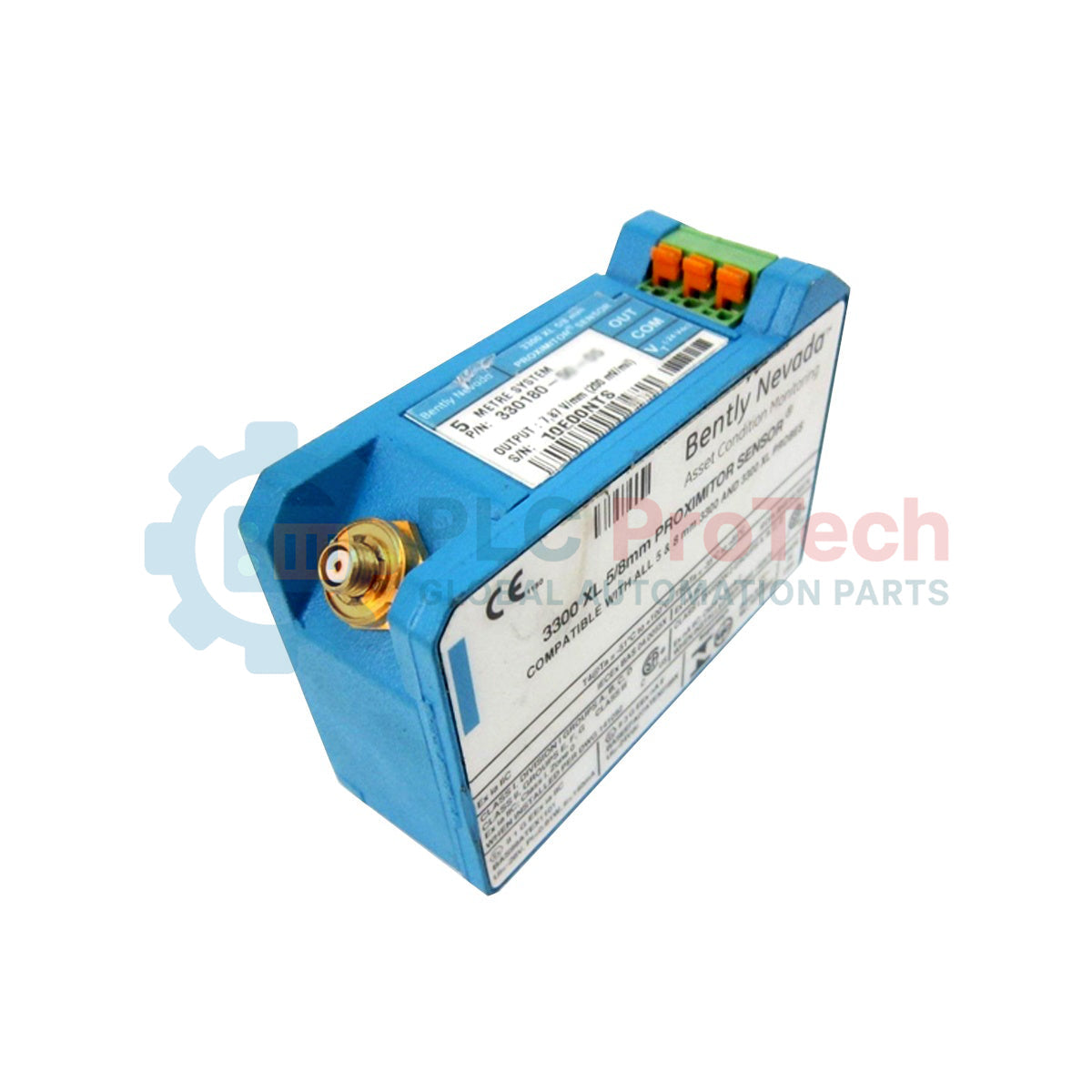 330180-12-CN | Bently Nevada | 3300 XL Proximitor Sensor
