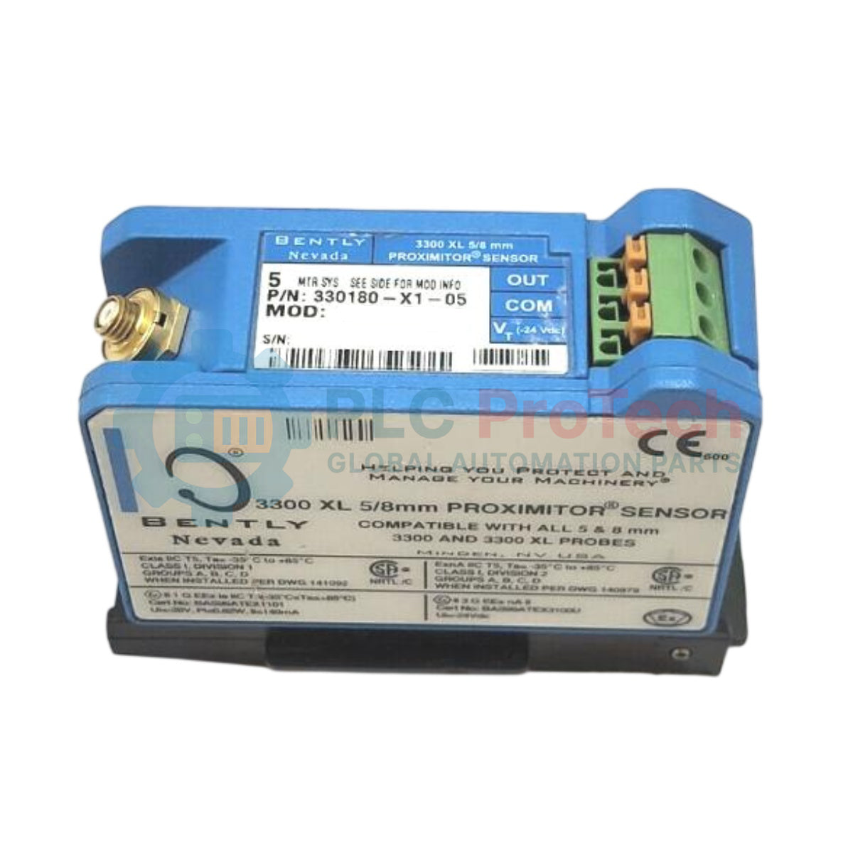 330180-X1-05 | MOD: 143945-04 | Bently Nevada | 3300 XL Proximitor Sensor