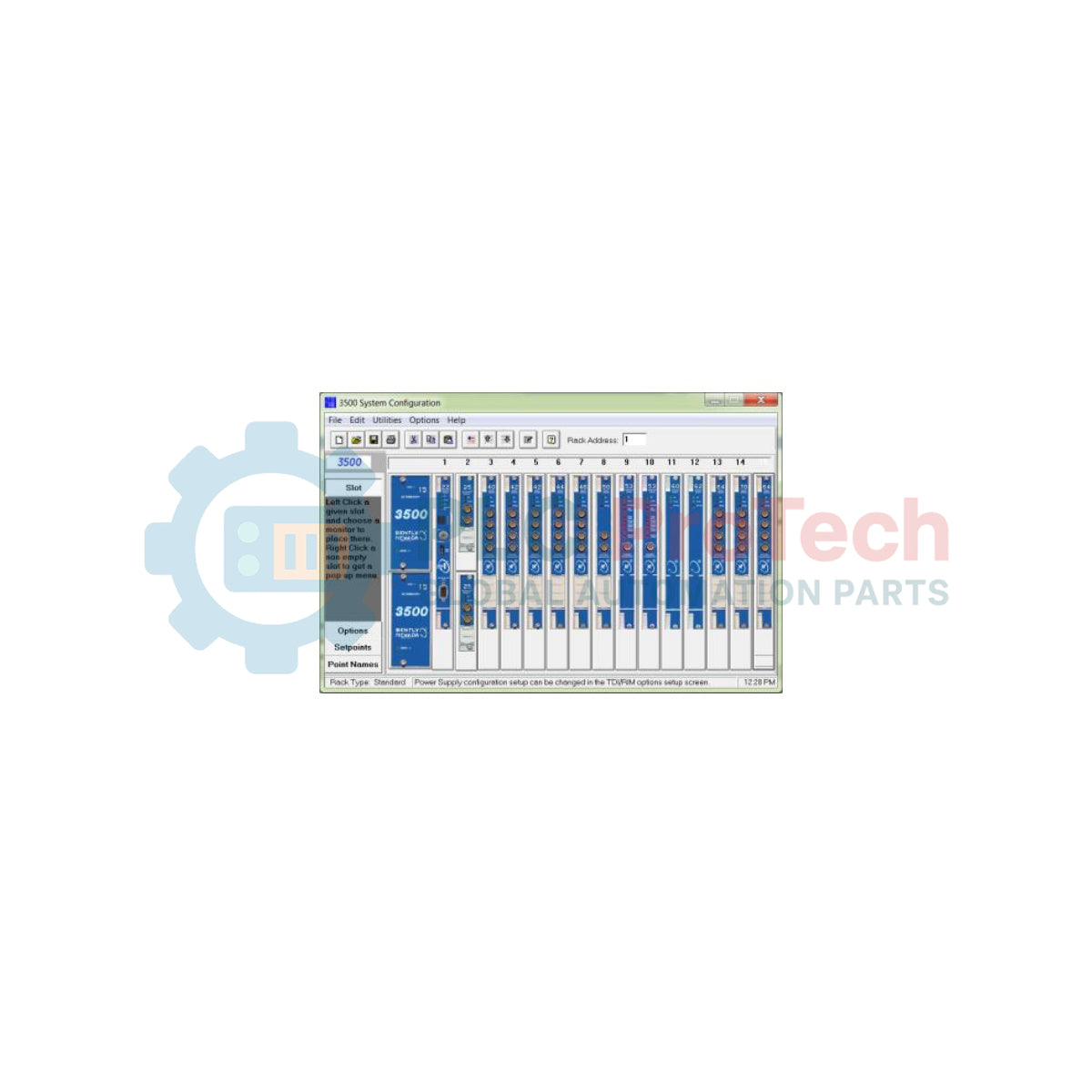 3500/01-01 | Bently Nevada | Rack Configuration Software