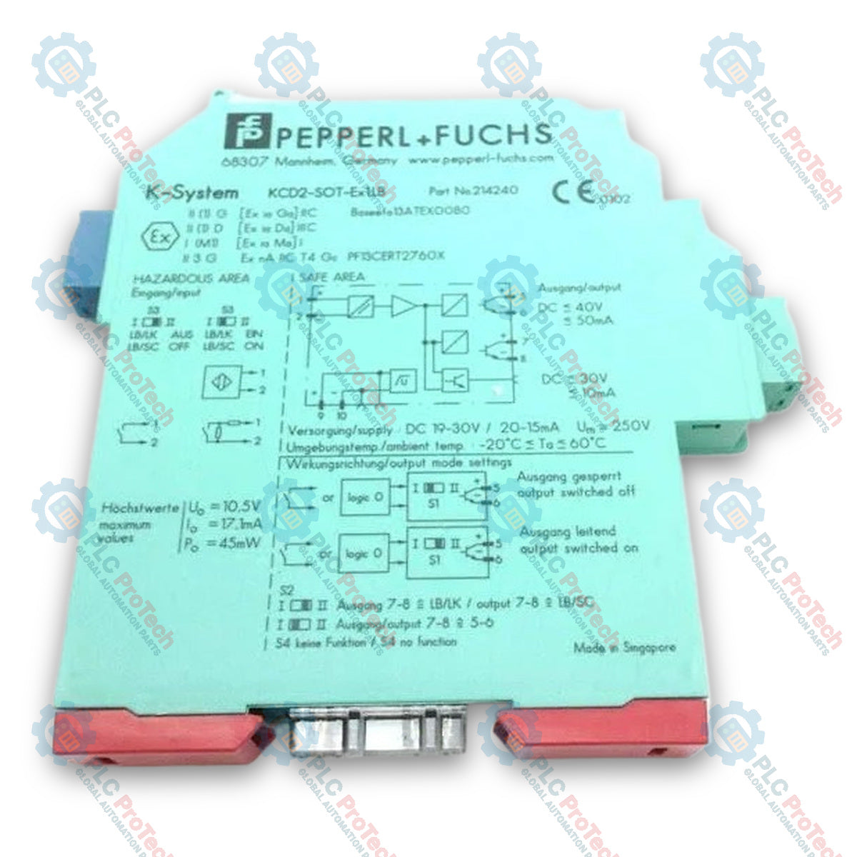 Pepperl+Fuchs 214240 KCD2-SOT-Ex1.LB