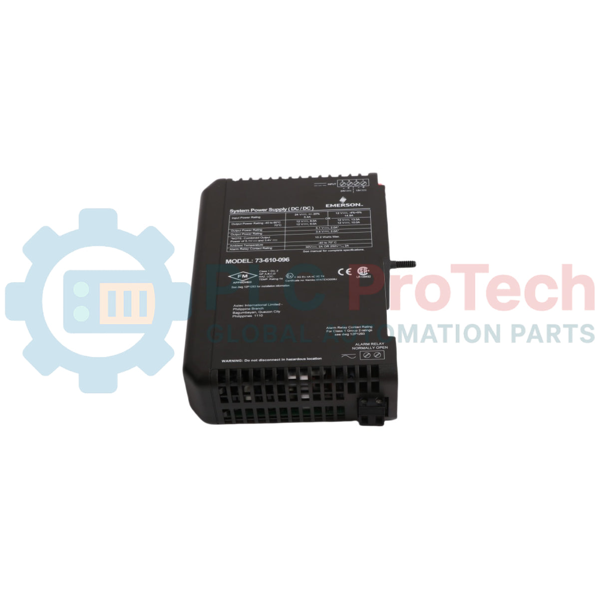 EMERSON VE5009 KJ1501X1-BC3 12P3935X022