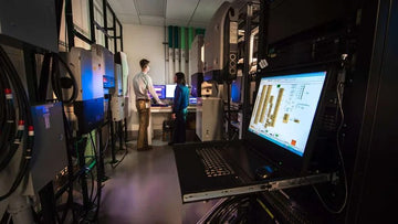 SCADA system overview display used for supervisory monitoring of industrial processes