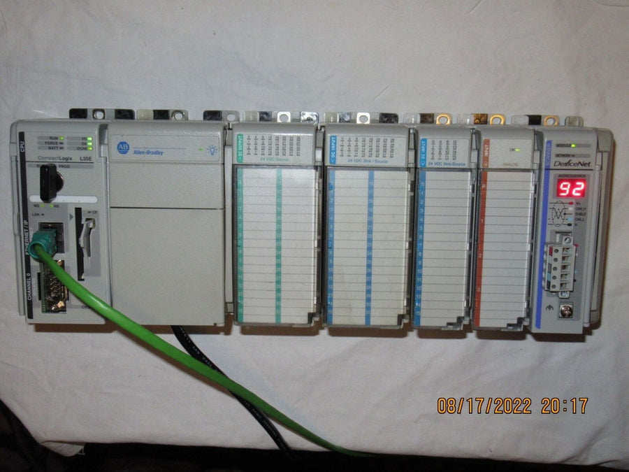 Reading EtherNet/IP LED Status (MS/NS) on CompactLogix 1769-L35E — figure 1