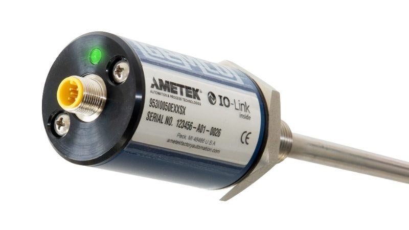 AMETEK Gemco 953I rod-style linear position sensor with IO-Link connector