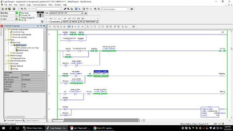 ONS Instruction Not Energizing OTE in Studio 5000 Ladder Logic — figure 1