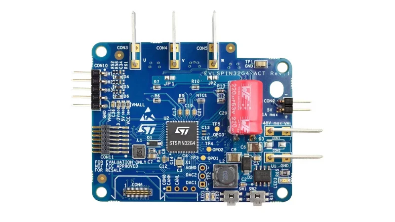 STMicroelectronics Brings AI-Driven Intelligence to Motor Control Systems