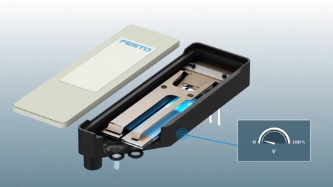 Festo piezo bender pneumatic valve actuator