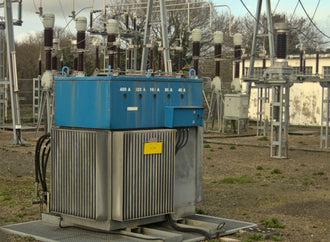 High-voltage substation equipment where three-dimensional geometry matters for remote diagnosis