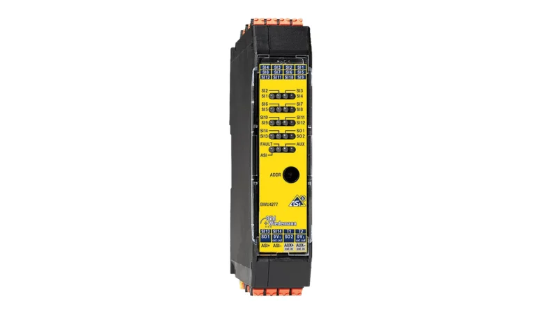 Bihl+Wiedemann Introduces Configurable ASi-5 Safety I/O Module for Industrial Automation