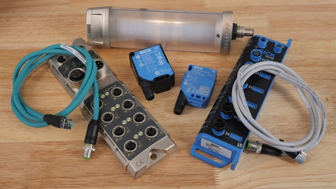 IO-Link master and field devices prepared for systematic commissioning