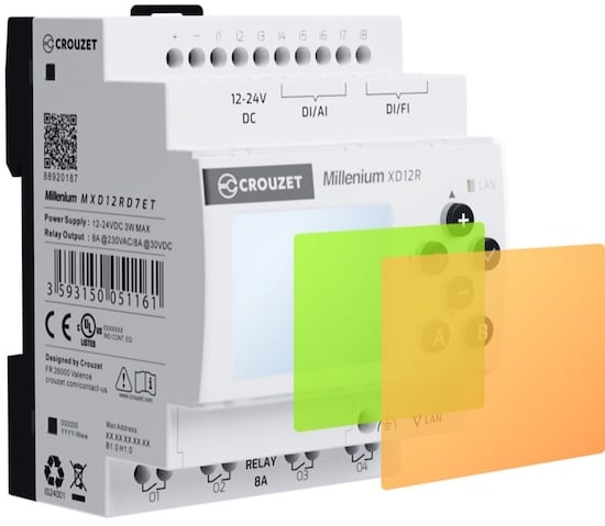 Crouzet Upgrades Millenium PLC With Ethernet and Expanded I/O