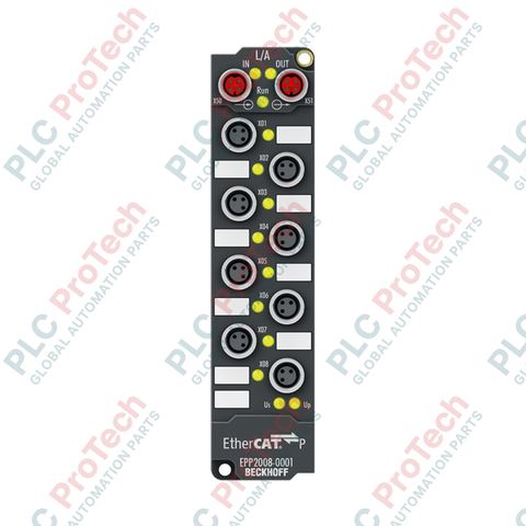 Beckhoff EPP2008-0001 eight-channel EtherCAT P digital output box