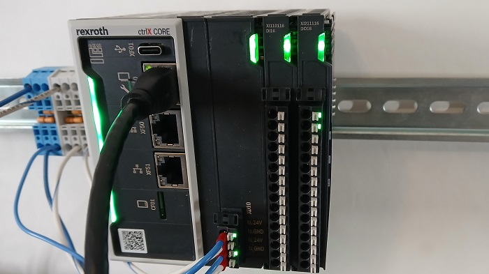 First Test Run: Getting to Know the Bosch Rexroth ctrlX CORE