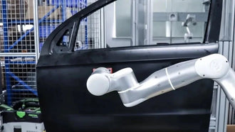 Flexiv adaptive robot operating in an industrial automation environment