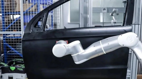 Flexiv adaptive robot operating in an industrial automation environment
