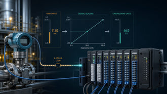 Studio 5000 analog scaling workflow replacing an SLC SCP instruction