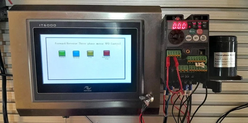 Mitsubishi FX PLC Integration With FR-D700 VFD and HMI Control