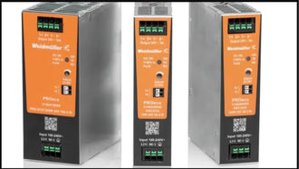 Weidmuller PROeco II Snap-In Power Supply Simplifies Control Panel Wiring