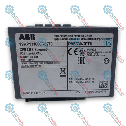 1SAP131000R0278 PM5630-2ETH 