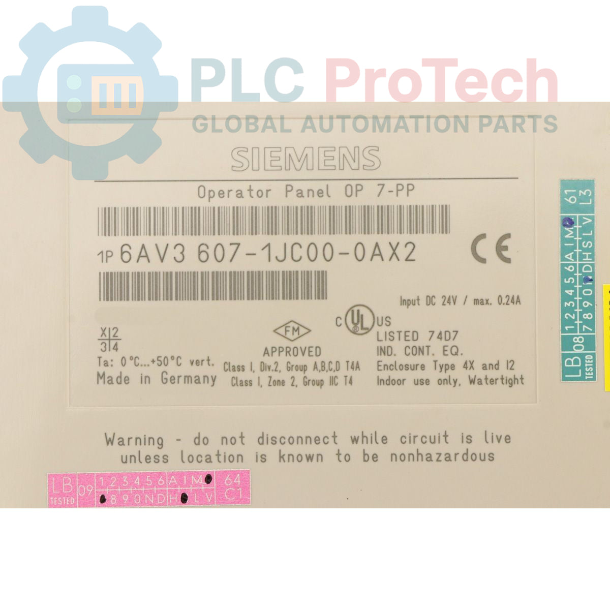 6AV3607-1JC00-0AX2