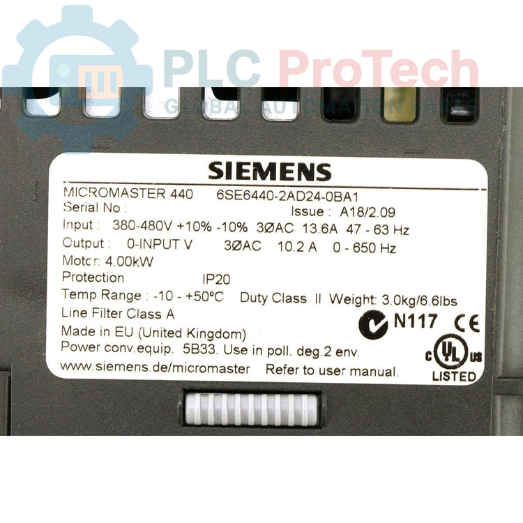 6SE6440-2AD24-0BA1