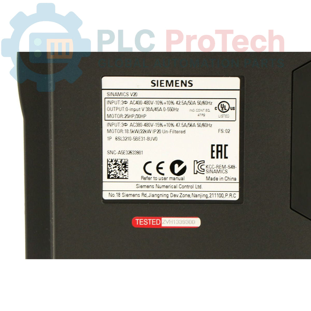 6SL3210-5BE31-8UV0