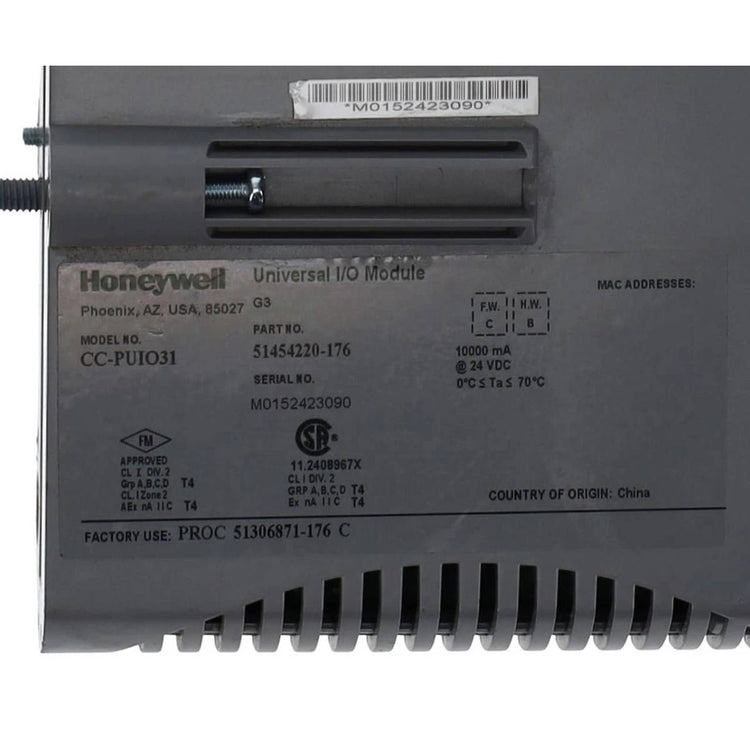 Honeywell CC-PUIO31 51454220-176 Series C Universal I/O Module-2