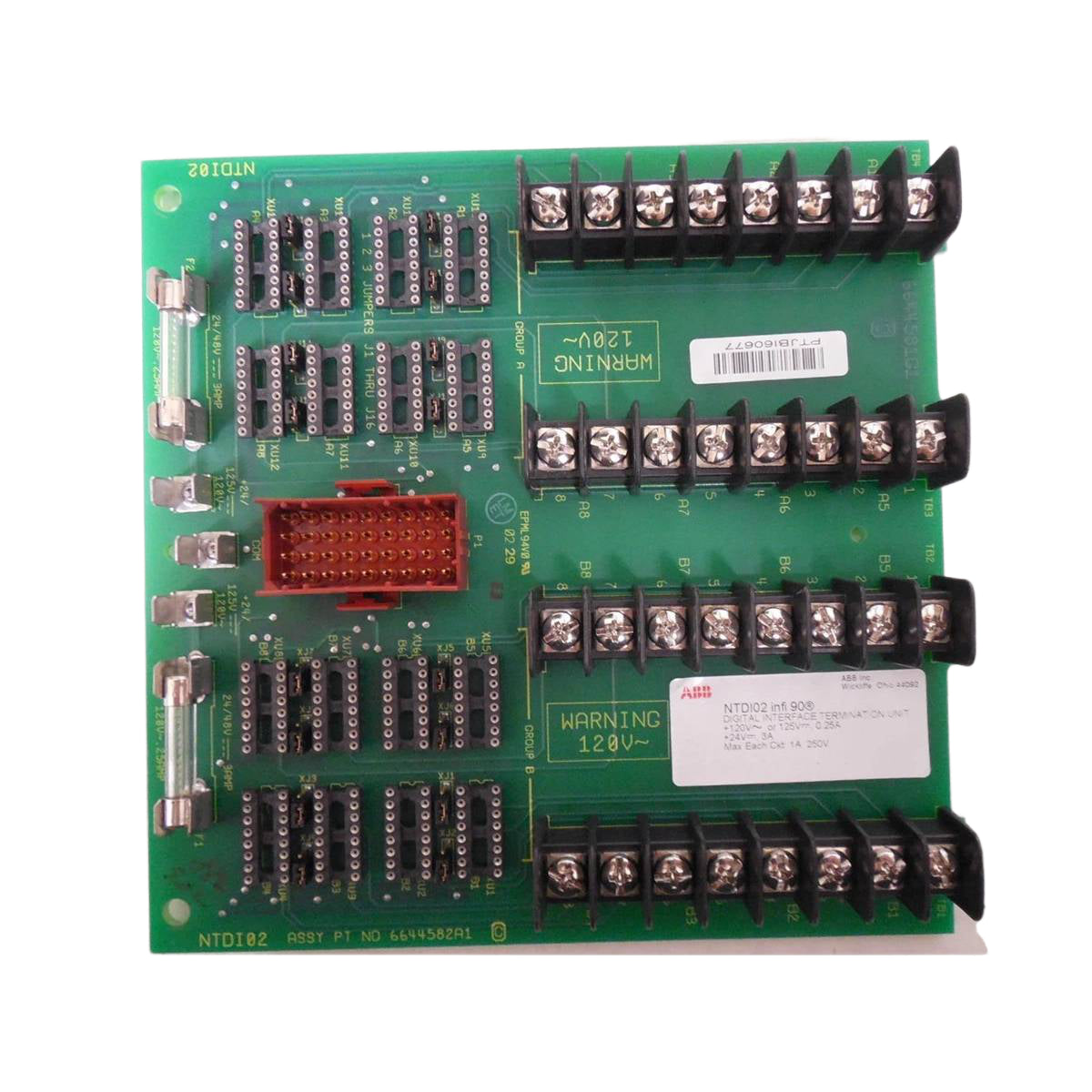 ABB NTDI02 S+ HR I/O | Digital I/O Termination Unit