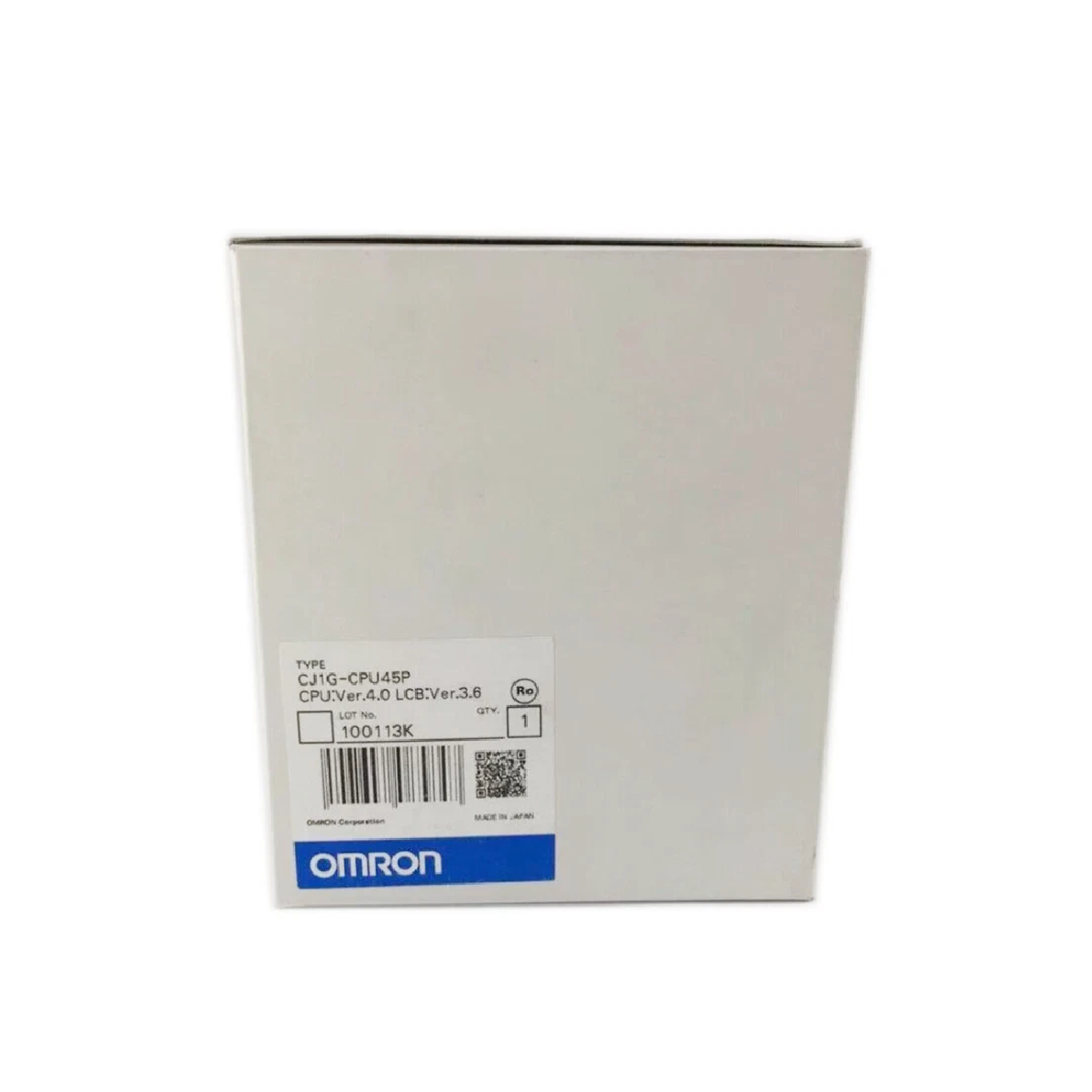 Omron CJ1G-CPU45P CJ1G Series Loop Control CPU Unit