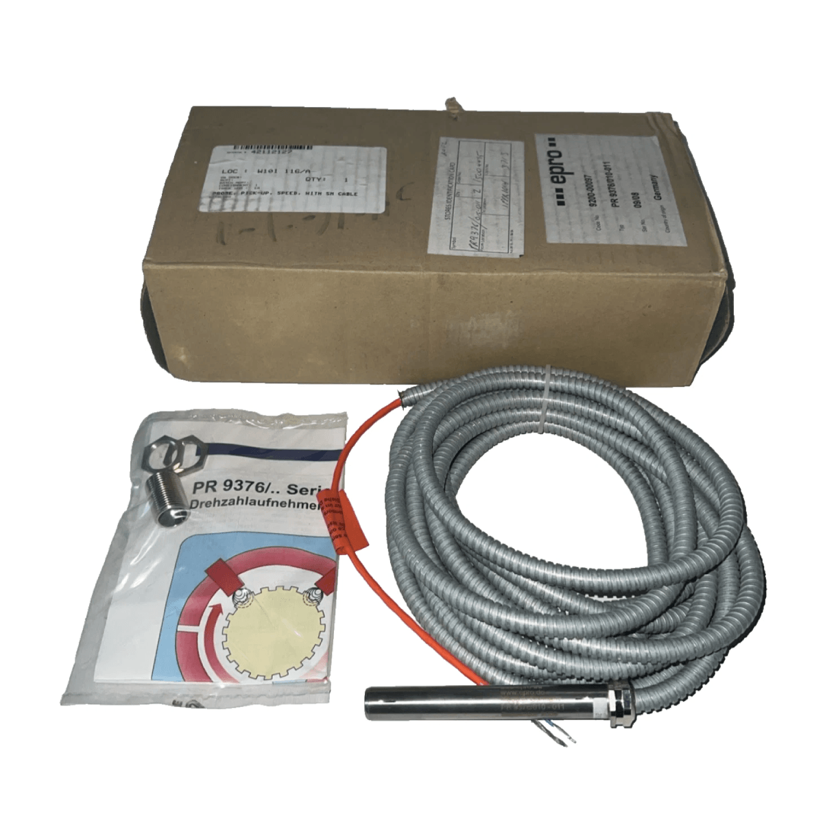 حسگر سرعت/مجاورت اثر هال Emerson PR9376/010-001 EPRO