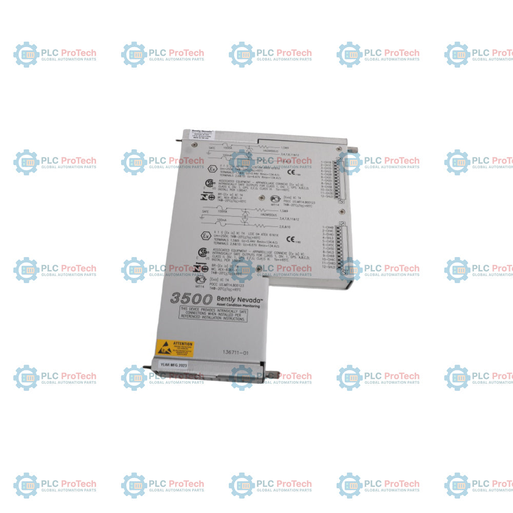 Bently Nevada 3500/60-01-05 136711-01