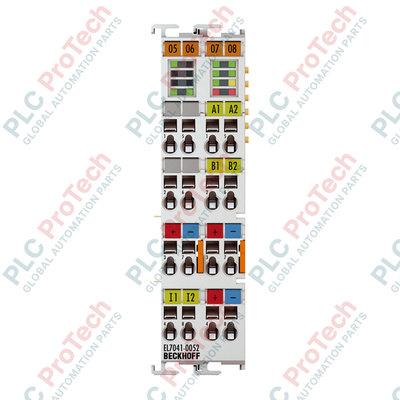 Interface de controle de movimento para motor de passo EtherCAT de 1 canal BECKHOFF EL7041-0052