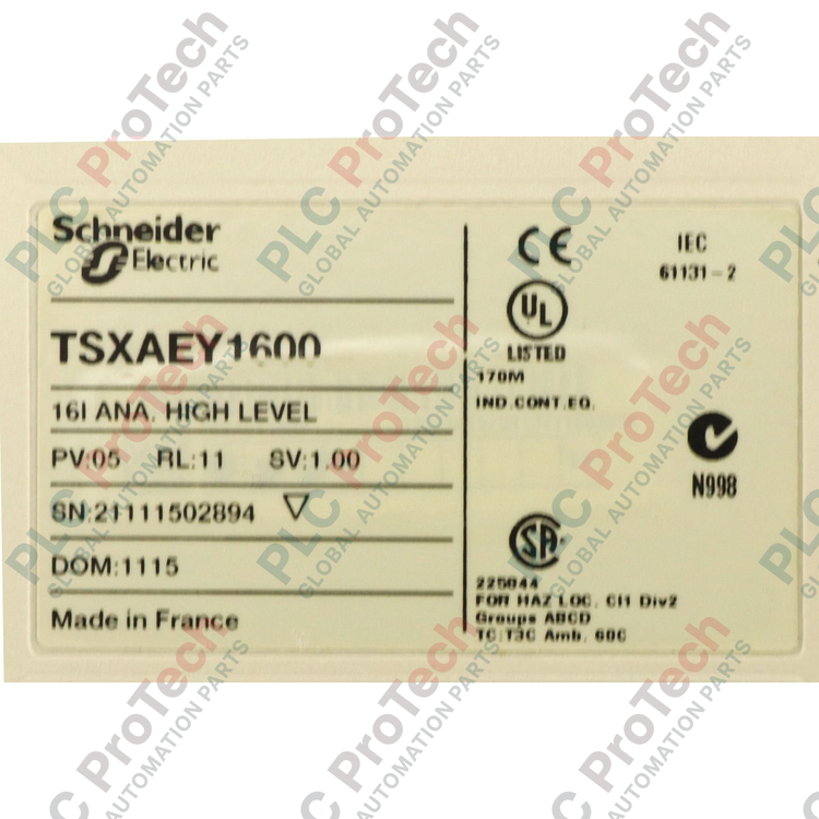 TSXAEY1600